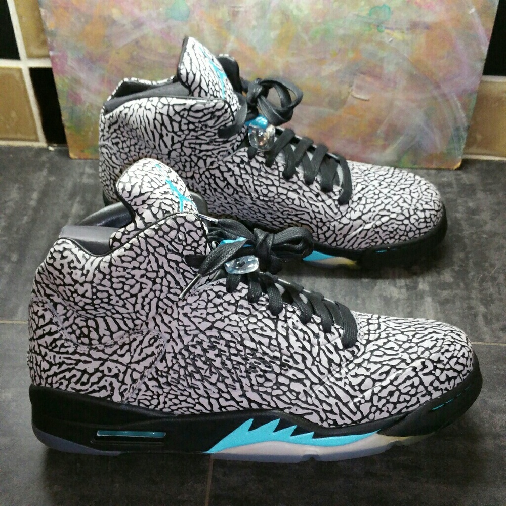 Nike Air Jordan V 3Lab5 Elephants Sz 13